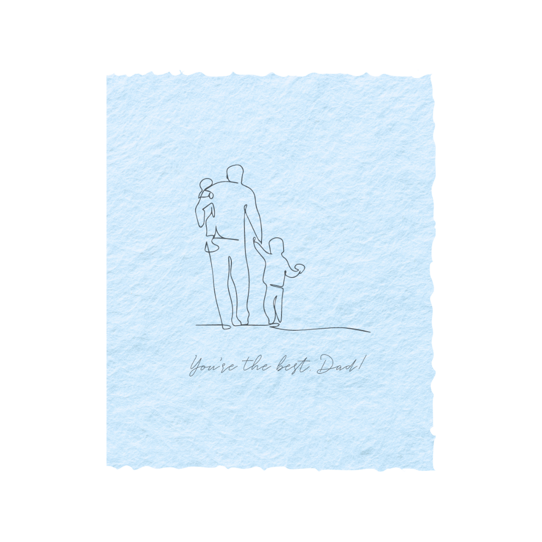 You're the best, Dad! | Father's Day Greeting Card