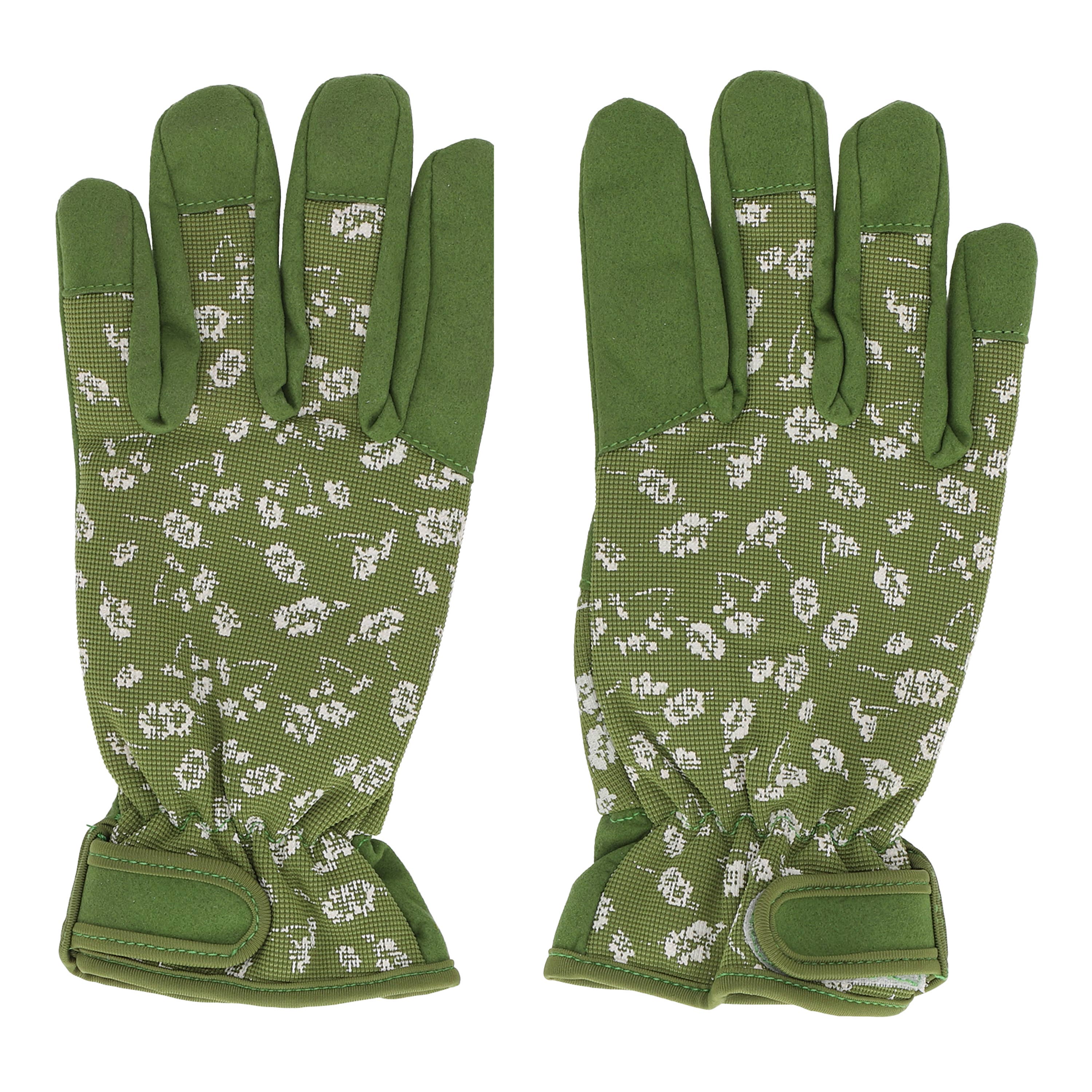 cotton gardening gloves Print Garden Workwear Gloves