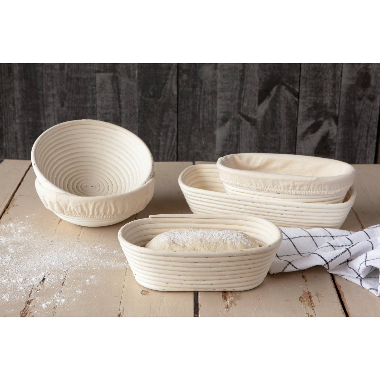 Round Banneton Bread Proofing Basket