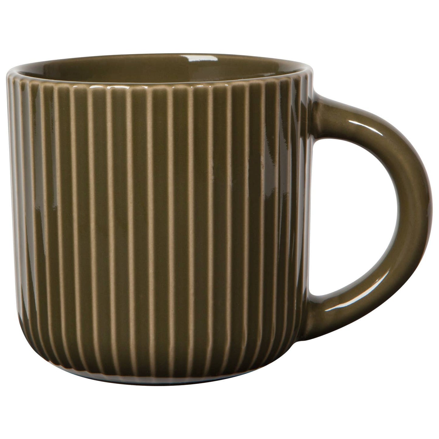 Olive Branch Fluted Mug
