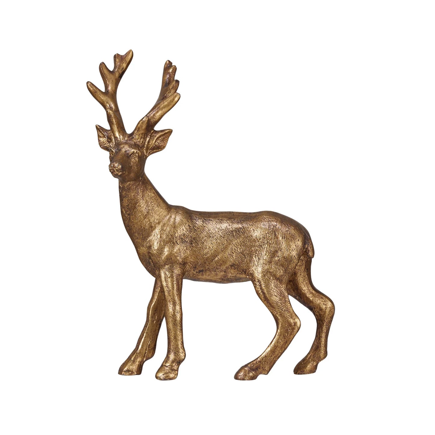 Gold Deer Figurine