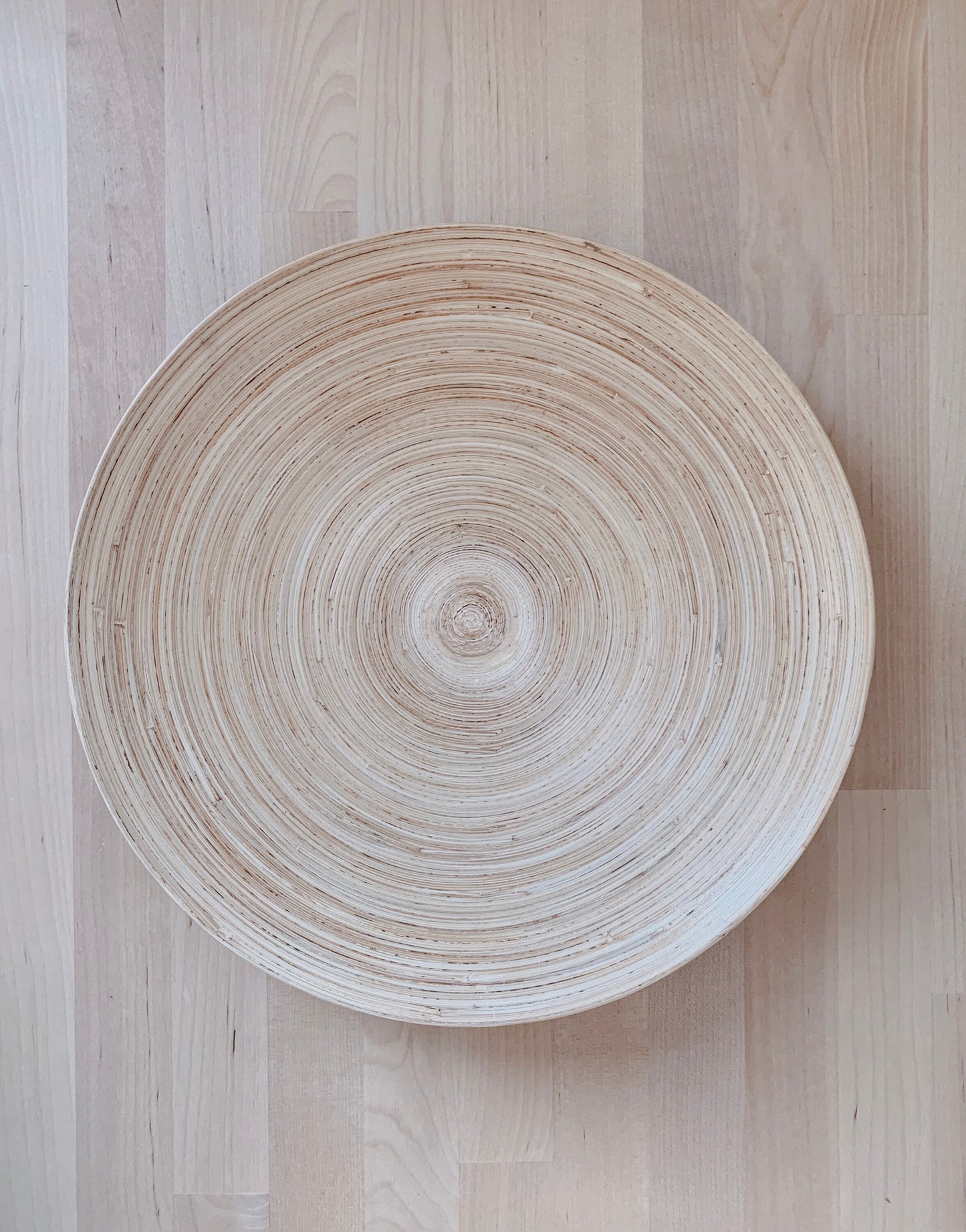 Retro Round Wooden Pedestal Dish | Boho Home Decor | Fruit Bowl | Catch All Bowl | Mid Century Modern Decor | MCM Bowl | Boho Home Accent