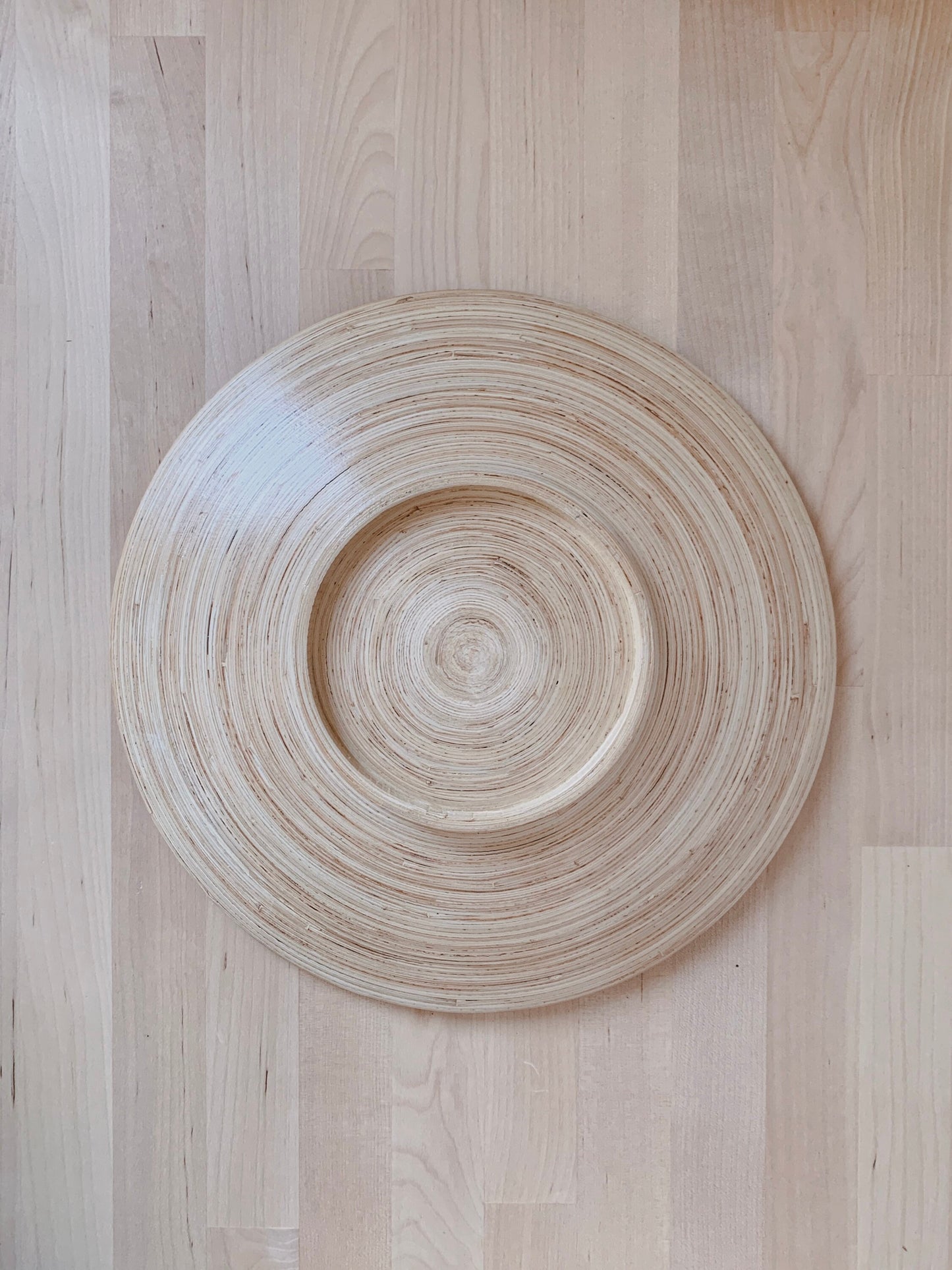 Retro Round Wooden Pedestal Dish | Boho Home Decor | Fruit Bowl | Catch All Bowl | Mid Century Modern Decor | MCM Bowl | Boho Home Accent