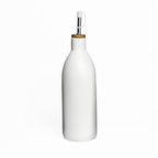 White Ceramic Oil Bottle
