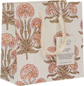 Small Block Print Gift Bag - Aurora Terracotta
