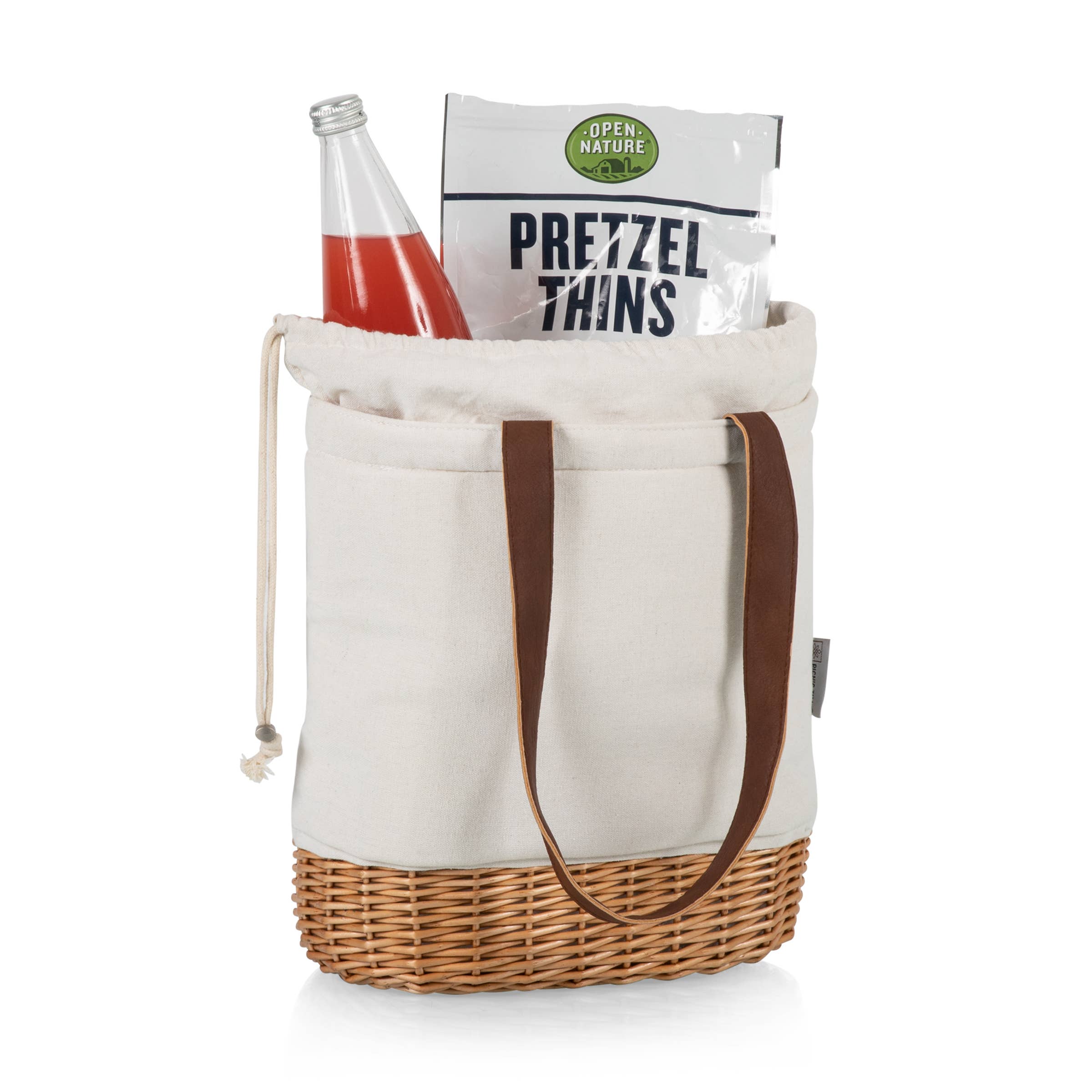 Canvas and Willow Insulated Basket Tote