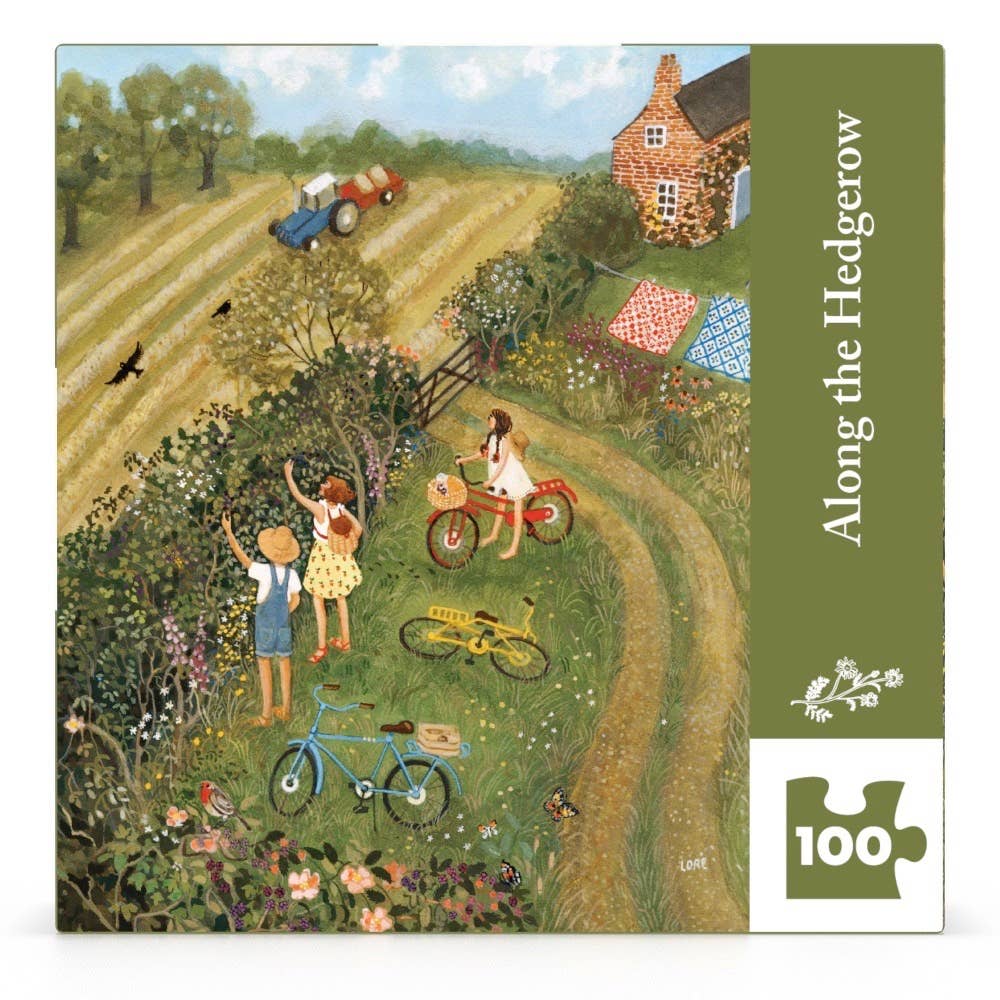 Along the Hedgerow Mini - 100 Piece Mini Puzzle