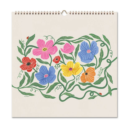 2026 Seedlings Garden Party 12 Month Classic Grid Calendar