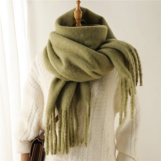 Winter Fringe Scarf