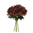 12" Real Touch Peony Bundle