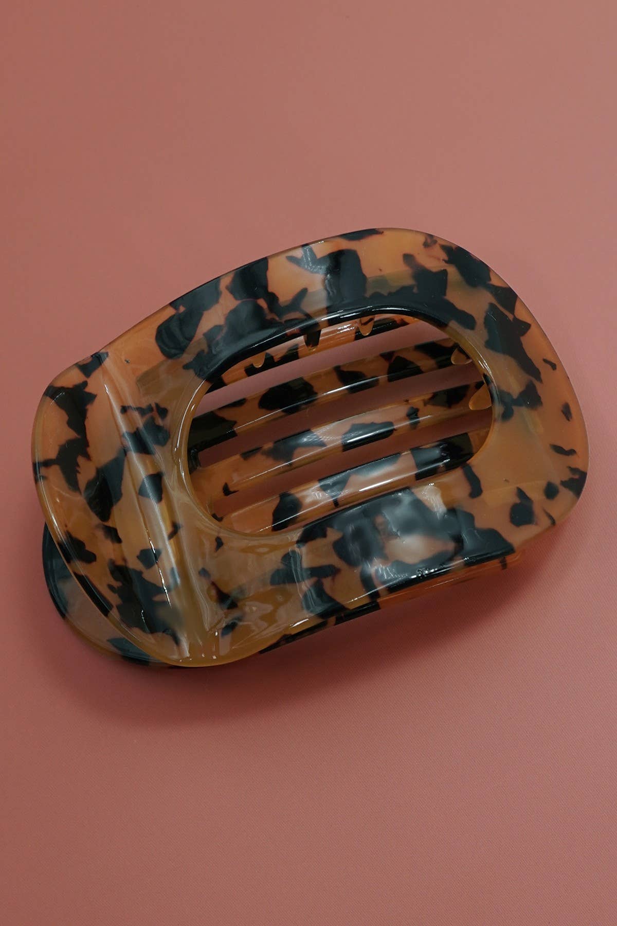 Oval Lay Flat Claw Clip