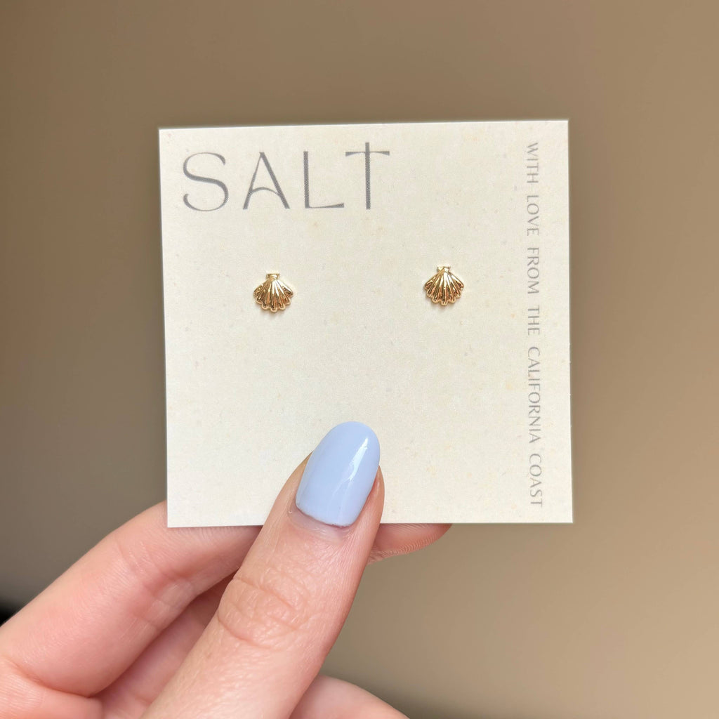Seashell Stud Earrings