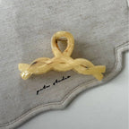 Brown Marble Claw Clip