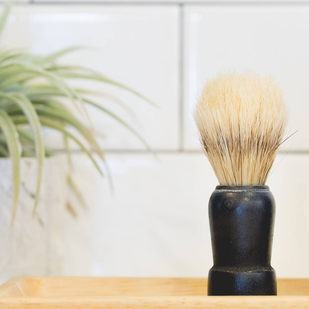 Men's Synthetic Shave Brush | Branded Acetate Box