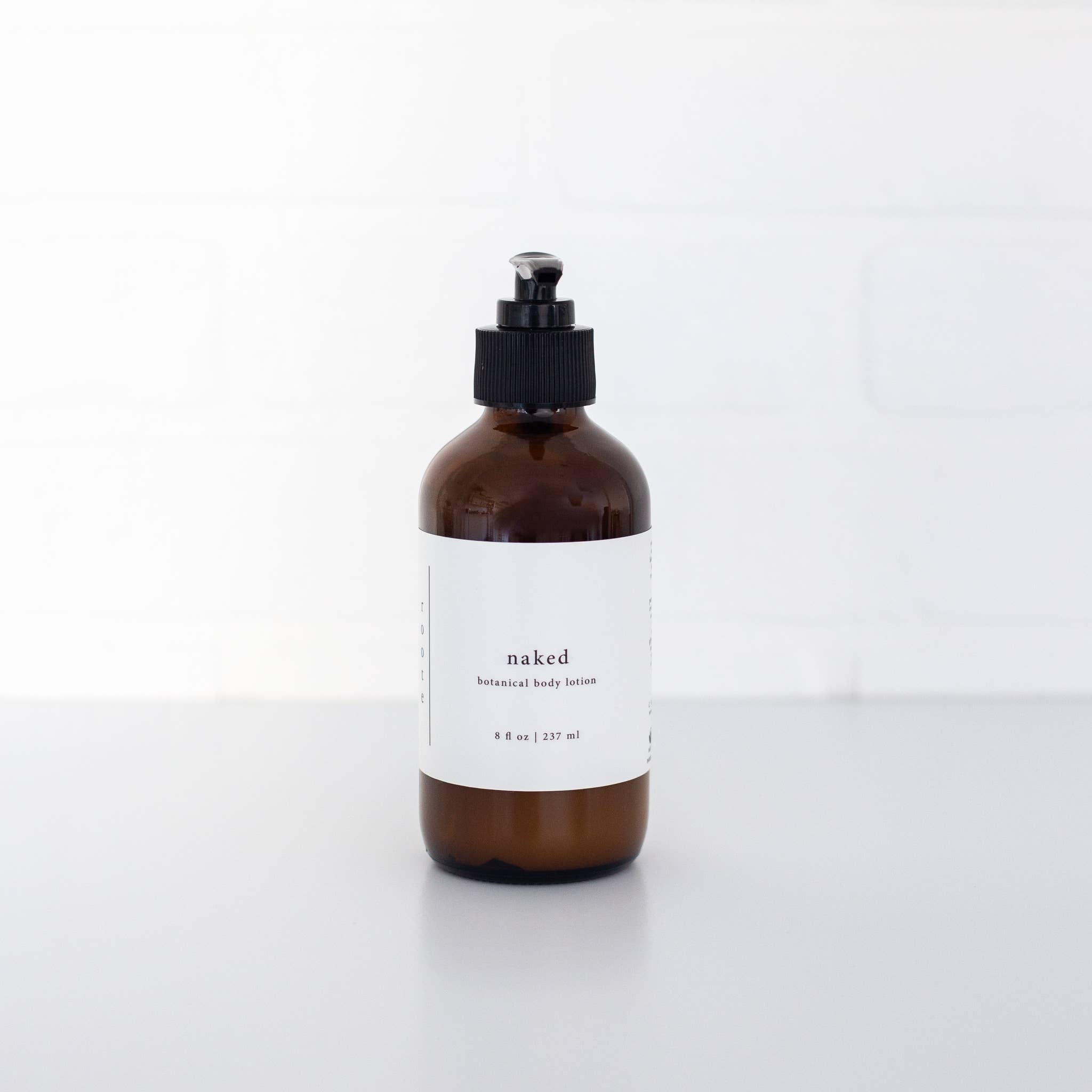 Vegan Naked (unscented) Hand and Body Lotion Glass