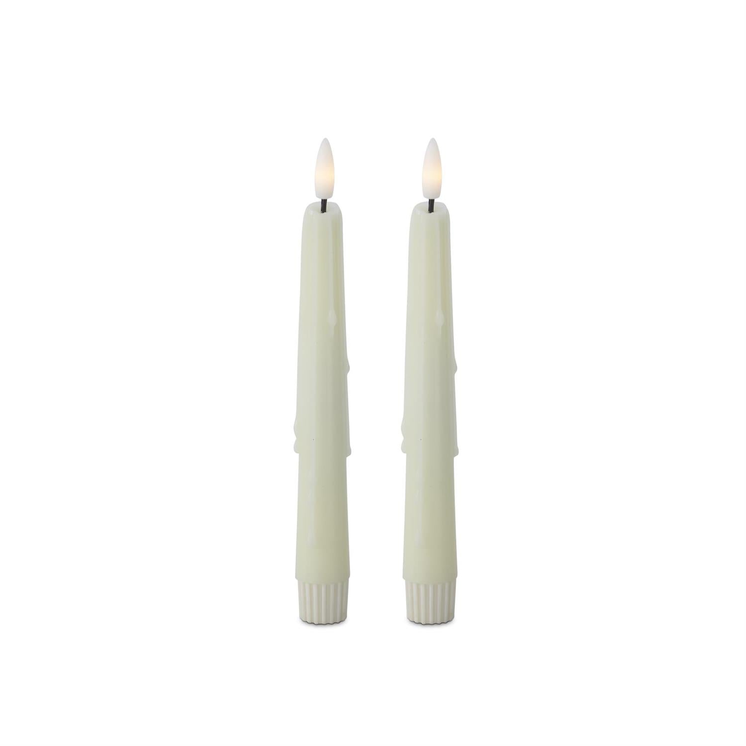 LED Drip Taper Candles