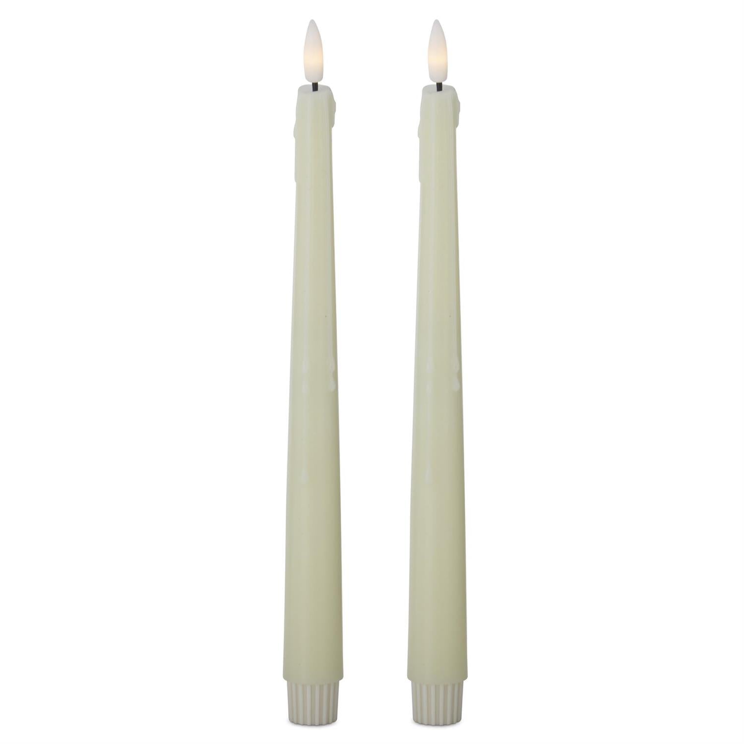 LED Drip Taper Candles