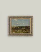 Coastal Farm Framed Antique Art
