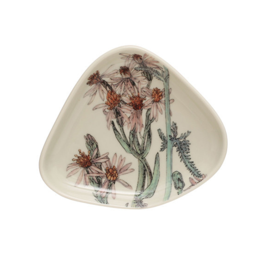 Botanical Stoneware Dish