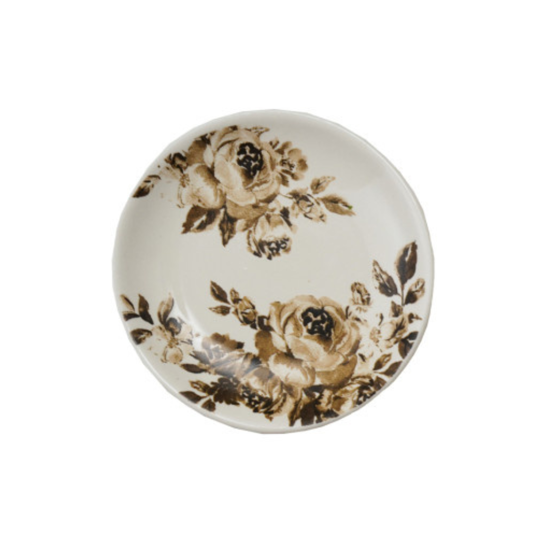 Floral Dish Fridge Magnet