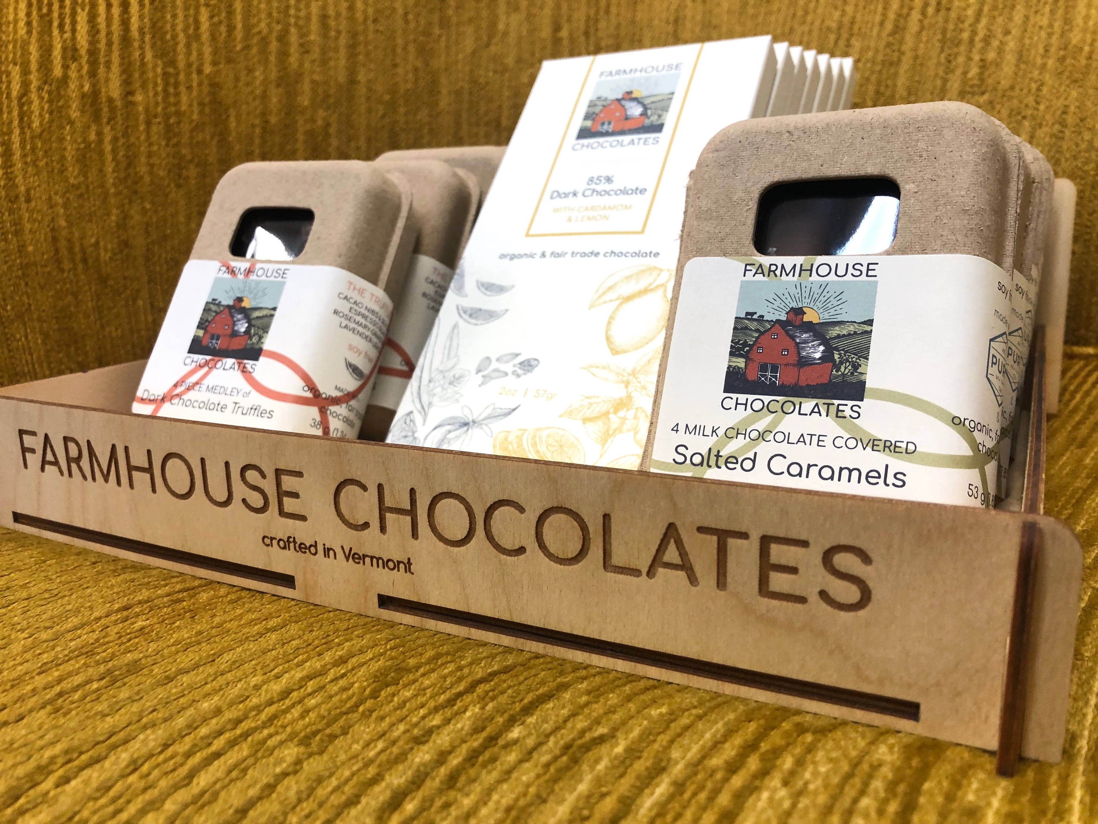 71% Organic Chocolate Bar w/ Fennel Pollen & Strawberries