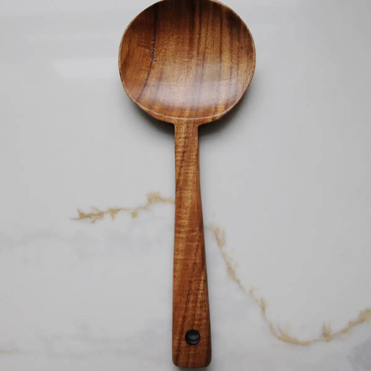 Teak Wood Pasta Spoon