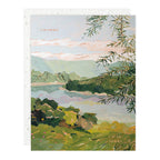River Bank - Sympathy Card