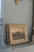 Sheep Farm Framed Antique Art Print