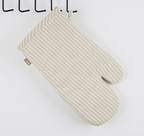 Oven Glove Manor Stripe - Taupe