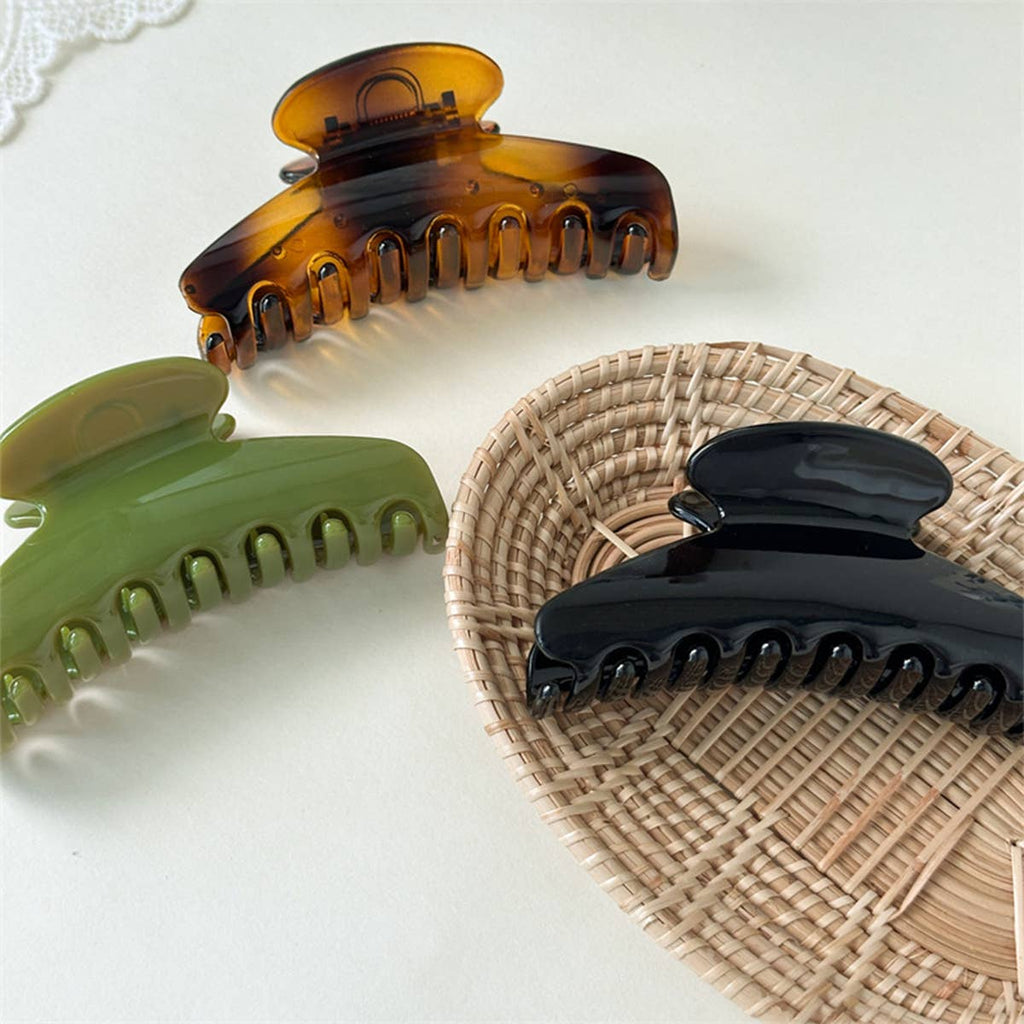 Glossy Fan Hair Clip