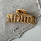 Brown Marble Claw Clip
