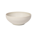 Beige ceramic bowl on a white background