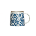 Blue & White Stoneware Mug