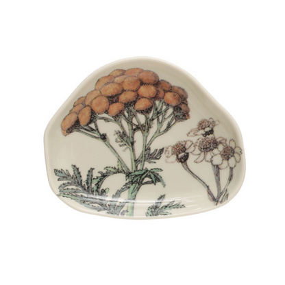 Botanical Stoneware Dish