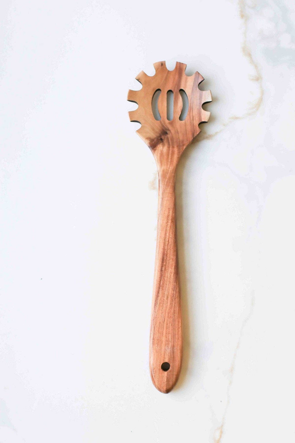 Teak Wood Pasta Spoon