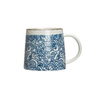 Blue & White Stoneware Mug