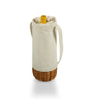 Insulated Canvas and Willow Wine Basket