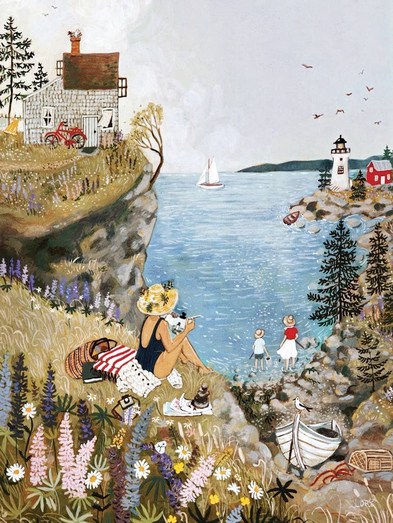 Sea Cottage - 1000 Piece Jigsaw Puzzle