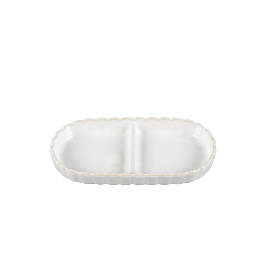9.25"L Ceramic Trinket Tray