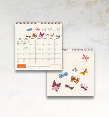 2026 Seedlings Garden Party 12 Month Classic Grid Calendar