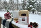 Sparkling Valentine’s Heart Shaped Truffles – 4-Piece - Milk