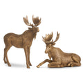 Gold Moose Figurine
