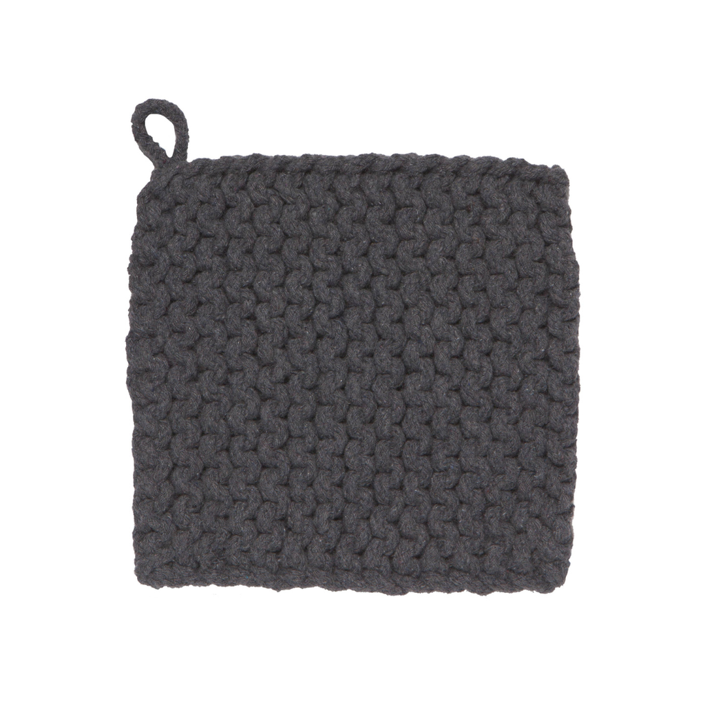 Knit Potholder - Shadow