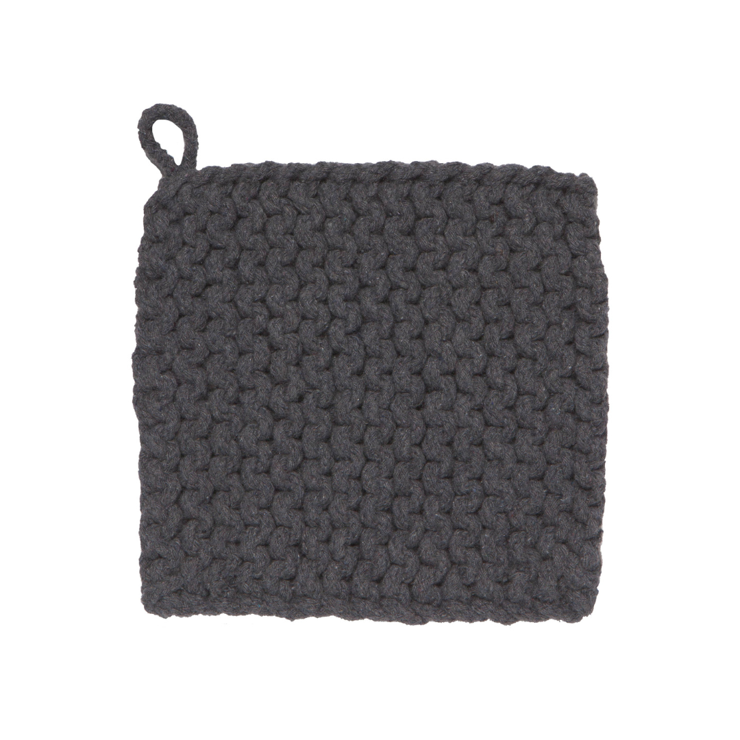 Knit Potholder - Shadow