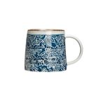 Blue & White Stoneware Mug