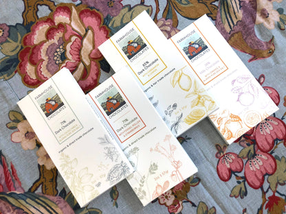 71% Organic Chocolate Bar w/ Fennel Pollen & Strawberries