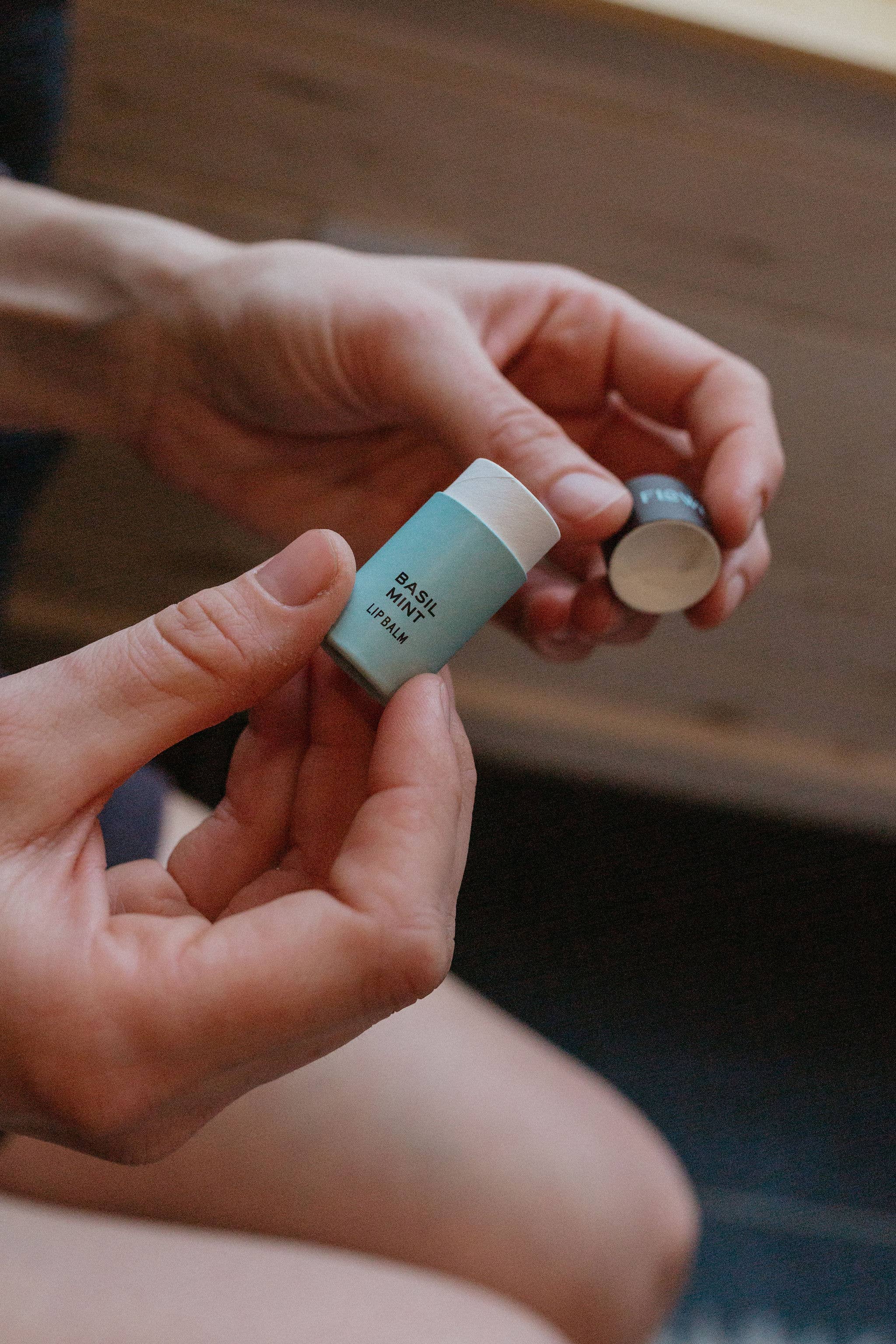 Basil Mint Organic Lip Balm