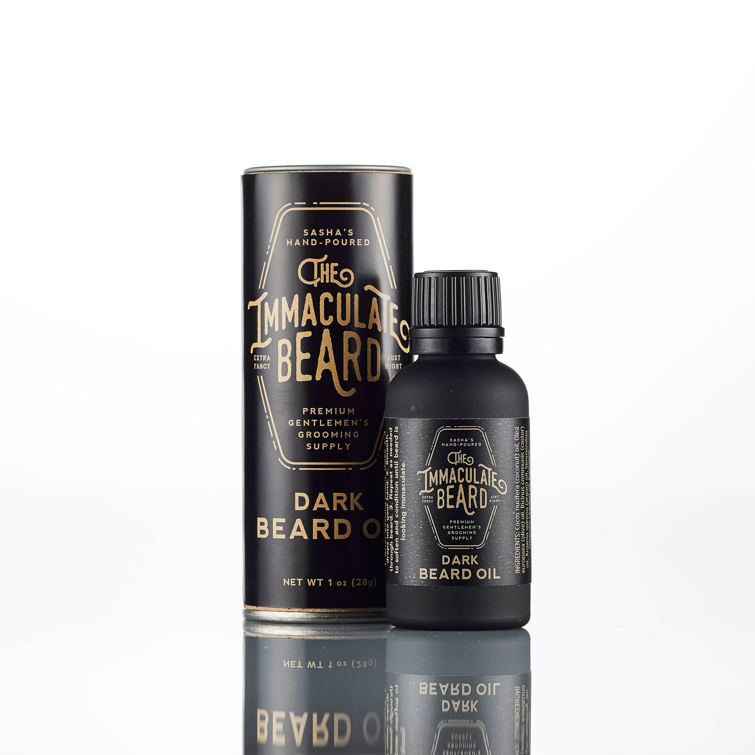 DARK Beard Balm | Tobacco, Caramel, Honey & Rose