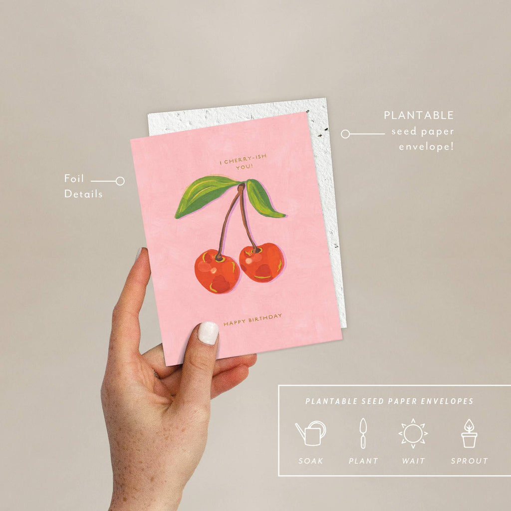 Sweetest Cherries - Birthday Card