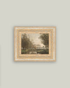 "The Creek" Framed Antique Art